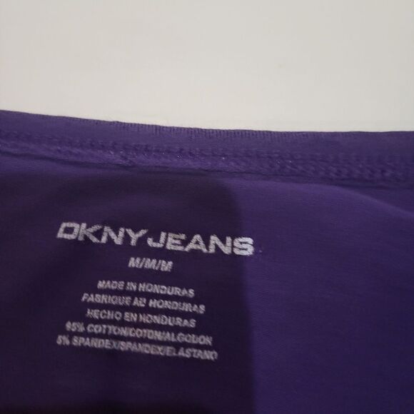 DKNY Rhinestone Women's Top Size Medium - Picture 6 of 7